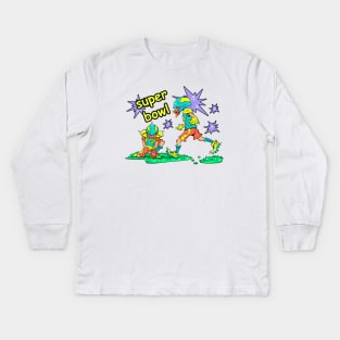 Super bowl Kids Long Sleeve T-Shirt